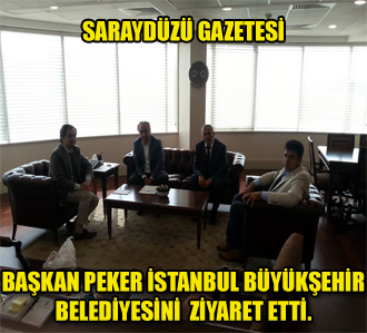 Başkan Peker İstanbul Büyükşehir Belediyesini Ziyaret Etti.
sarayduzugazetesi.com/haberdetay.asp…  <a href="/mehmetersoy57/">Mehmet Ersoy🇹🇷</a>