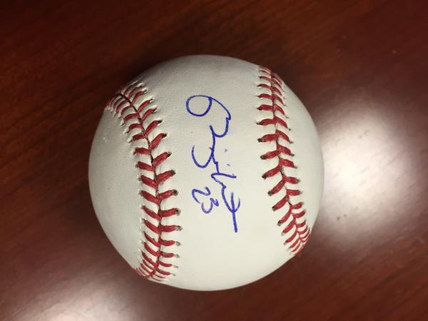RETWEET by 11:59pm CT for your chance to win this ball signed by Rickie Weeks! RULES: atmlb.com/1sDq7hk #Whiff
