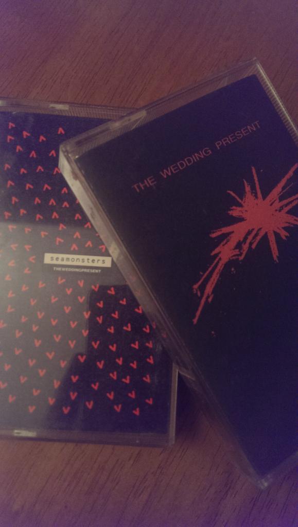 Shinpad11's tweet image. Had a rummage &amp;amp; found these 2 beauties which guided me through my teens by @weddingpresent
@CSD_2014 #casettestoreday