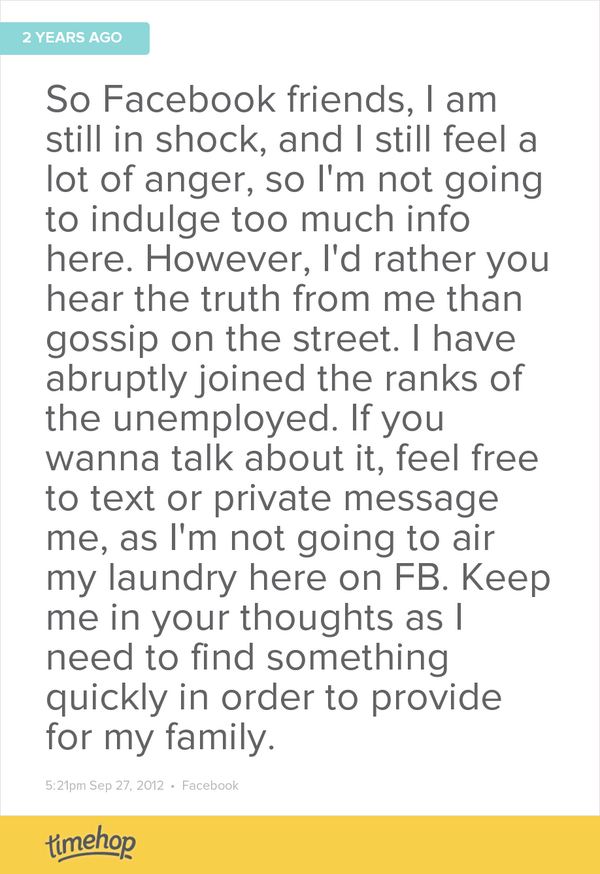 shellcolon79's tweet image. Wow! Two years already. I can honestly say, it was for the best. Somehow the universe aligns as it should.