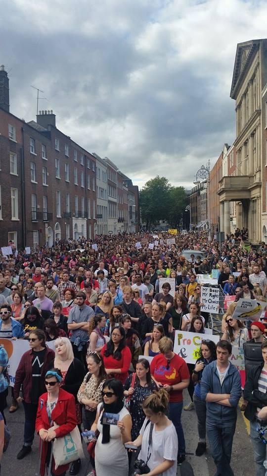 Limkprochoice's tweet photo. No appetite for change in abortion legislation, you say? #marchforchoice #notavessel #RepealTheEighth http://t.co/kZHIS1U4pt
