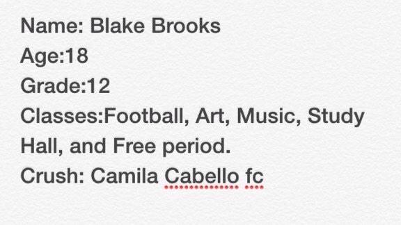 Blake Brooks. Luke Hemmings FC.