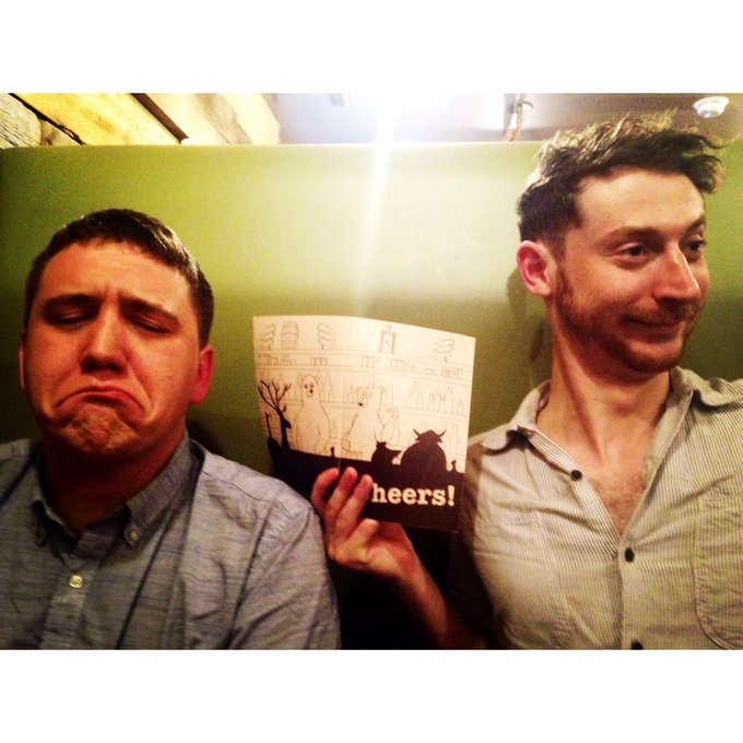 Today we discovered the boys are actually the bears at Bareburger #riskybrisket #bareburger @rob_Otron<a href="/tag/bareburger"class="tags"><span>#bareburger</span></a><a href="/tag/riskybrisket"class="tags"><span>#riskybrisket</span></a>