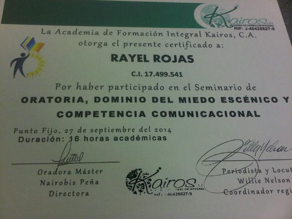 RayelR's tweet photo. Gracias dios otro logro mas. Y los q faltan http://t.co/3O6WYNCKZV