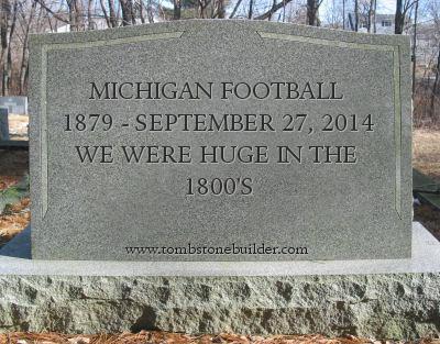 THE_OSU's tweet image. R.I.P. Michigan Football