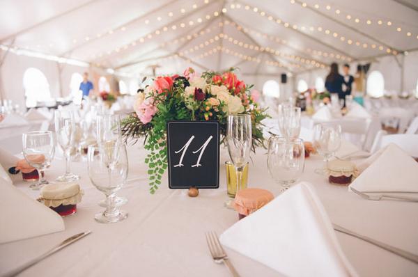 Wedbuddy's tweet image. Table 11 is ready for dinner! #wedding