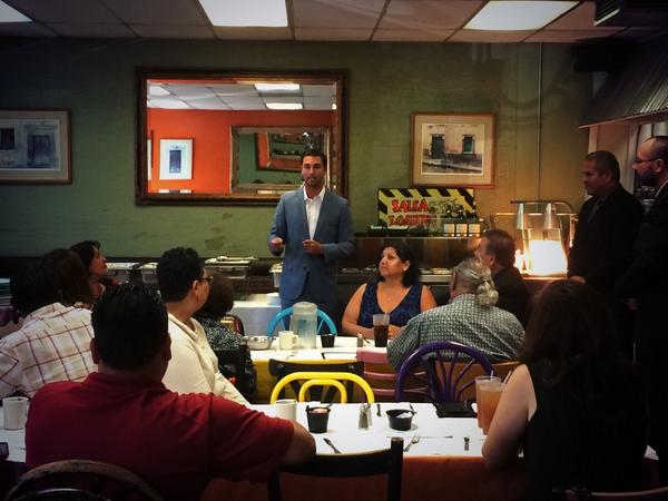 IanCalderon's tweet photo. Having a great time speaking with folks in #SoELMonte #AD57 #WorkingForYou http://t.co/HKaLkTxNC3