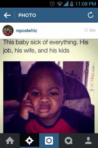 dauntescott65's tweet image. On instagram lookin nd dis hella funny bra