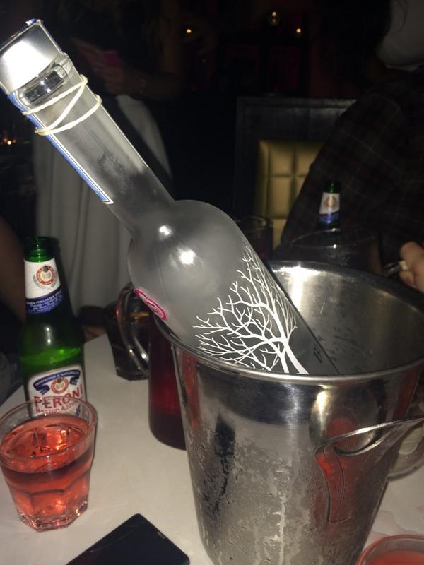 Taby_Martin's tweet photo. Thanks for the vodka @miketindall13 🍸👯 http://t.co/UtslbV32Kz