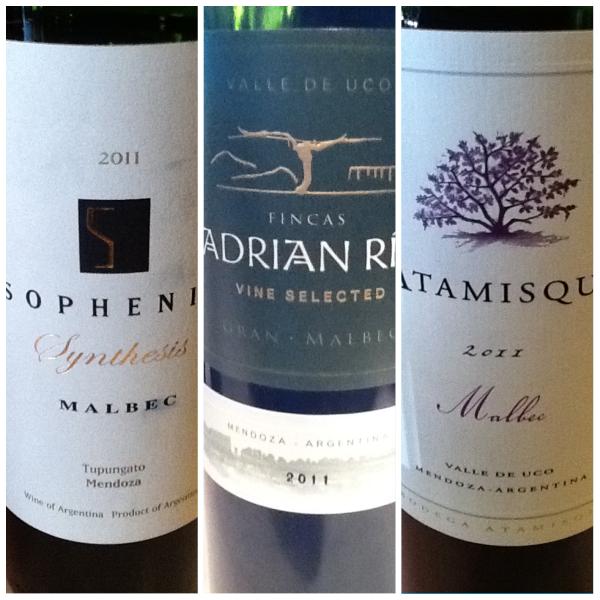 Tres Malbecs 2011 precisos, expresivos del lugar y con mucha reflexión detrás. Altamente recomendables!