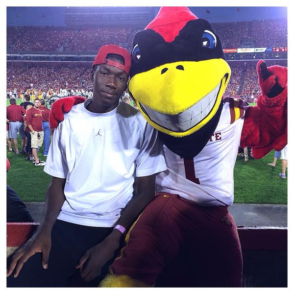 cheick_diallo13's tweet photo. Iowa state showed me a lot of love 🙌 🏀 http://t.co/cYjSaXqRah