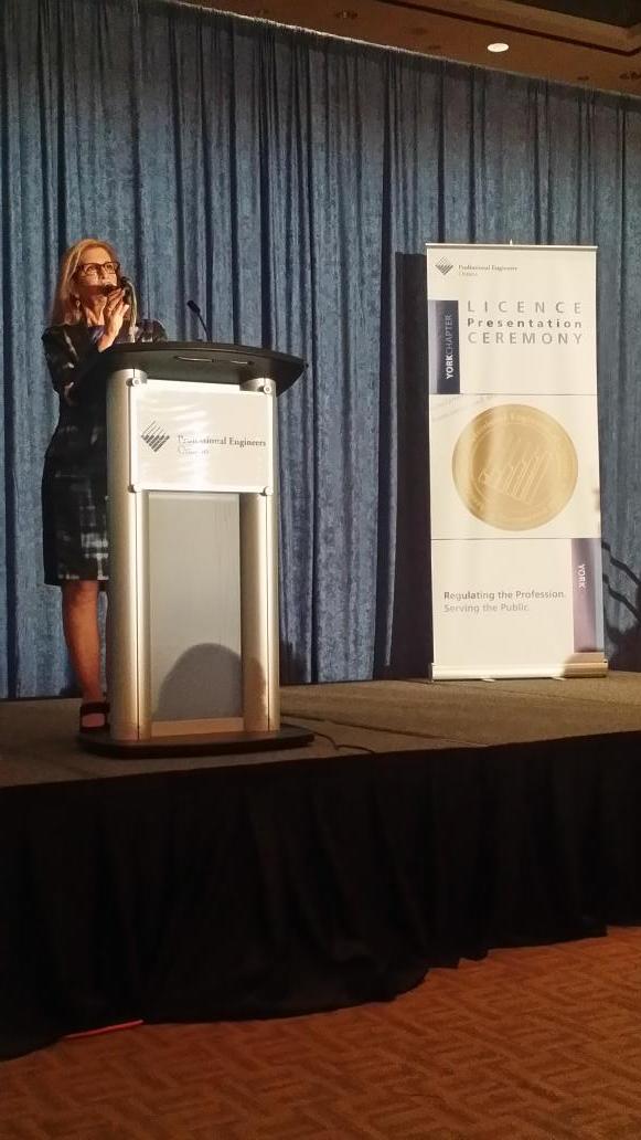 GilaMartow's tweet image. Speaking at the Professional Engineers of Ontario York Chapter - congrats to the new grads! With @AntonyNiro