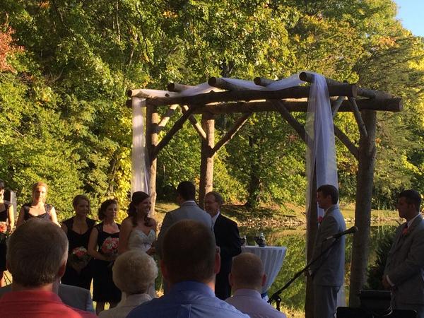 ecse101888's tweet photo. @goblets555 @emilyomalley13 Congratulations to the newlyweds! Wish you all the best Emily and Tyler. #goblepartyof2 http://t.co/hpSZ2FpNpS