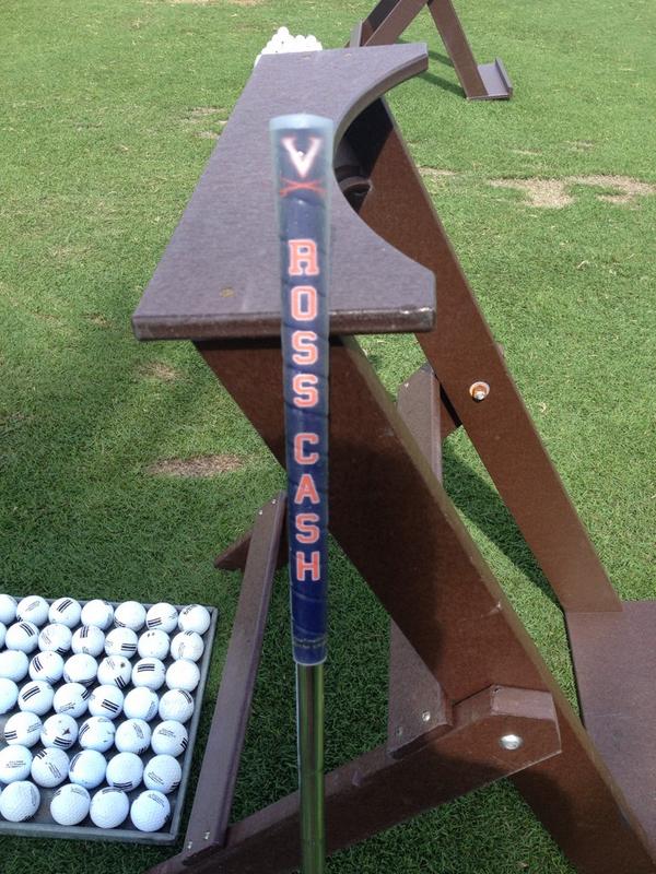 rosscashgolf's tweet image. New custom wedge and custom grip..big thanks to Brian Symonds #WinstonTrails #VSabres