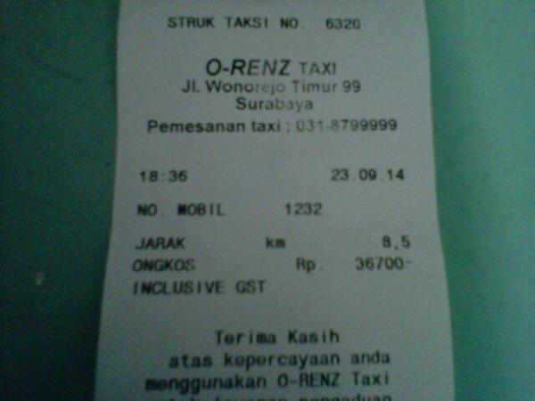 cecilgunawan's tweet photo. #JepretStrukOrenz @orenztaxi http://t.co/3srPgw9Xje