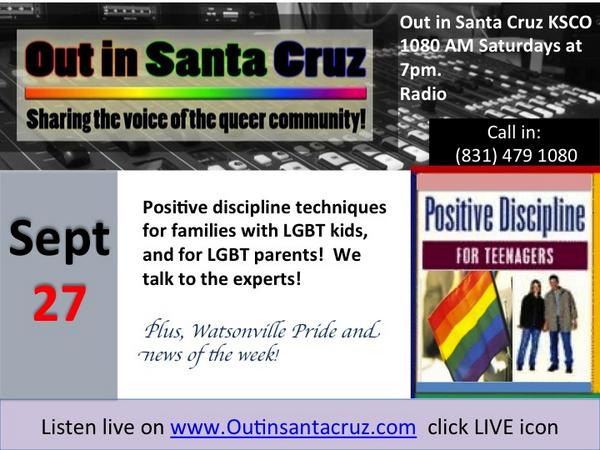 JandJDad's tweet photo. Half hour until show time! @KSCOSantaCruz @OutCruz http://t.co/iIoj22Cbfp (live stream) #parenting #lgbt #fostering http://t.co/eZ1WvIWmFg