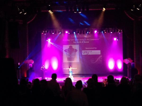 Our courageous breast cancer survivors are starting to strut at <a href="/BrasforaCauseMI/">Bras for a Cause</a>!