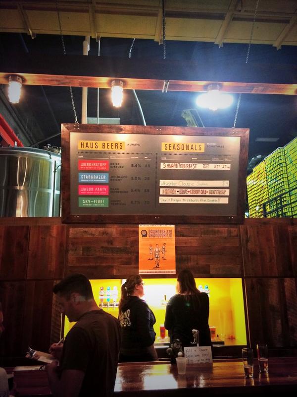 Another night, another brewery! Enjoying what feels like a summer night at <a href="/BauhausBrewLabs/">Bauhaus Brew Labs</a>.