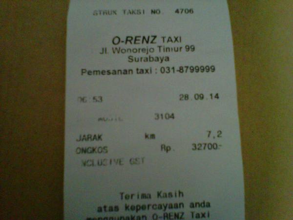 cecilgunawan's tweet photo. #JepretStrukOrenz @orenztaxi struk ke 10 http://t.co/Nx9H7rbPcE