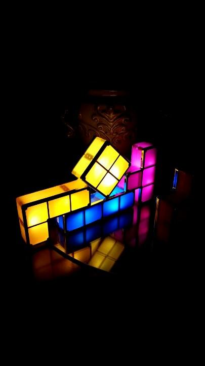 PatientZombie's tweet image. Tetris square block fail #tetris #tetrislight