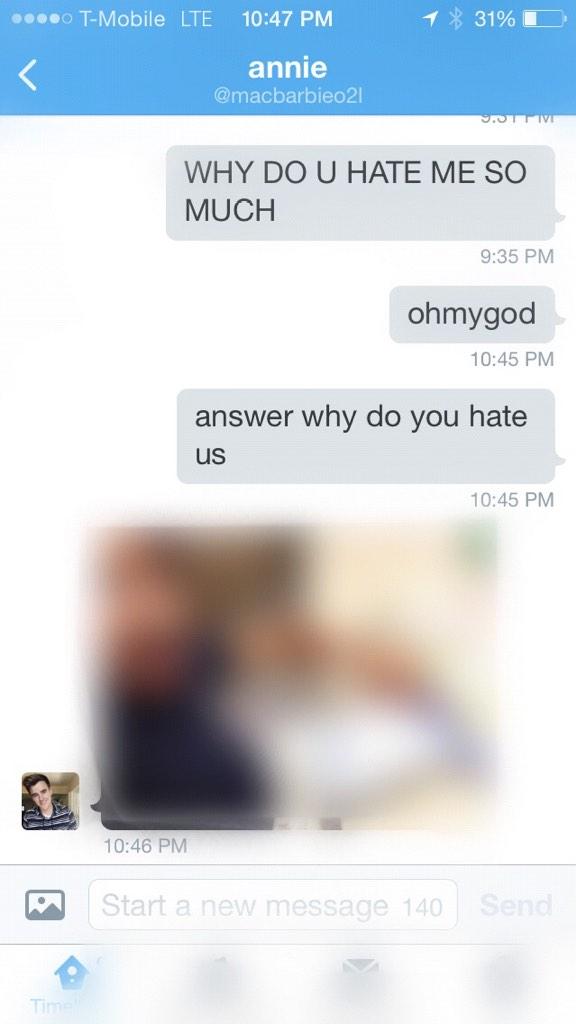 partylikerusso's tweet photo. SHE HASNT REPLIED FOR YEARS AND WHEN SHE DOES SHE SENDS A HORRIBEL PICTURE IF ME IM DONE http://t.co/rRBpDLSTZI