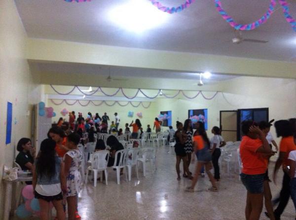 Interactsj's tweet photo. En la Tarde Recreativa, divertida actividad http://t.co/qeJwLSWmEW