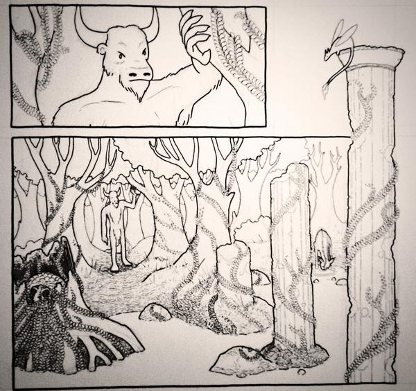 #makingcomics 