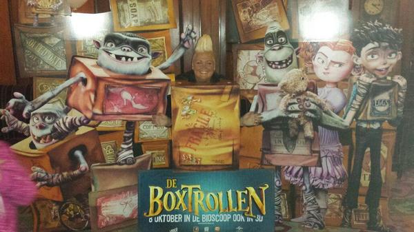 Nu gezellig bij de première van De Boxtrollen bij Tuschinski. Dank je wel <a href="/Universal_NL/">Universal Pictures</a> !!