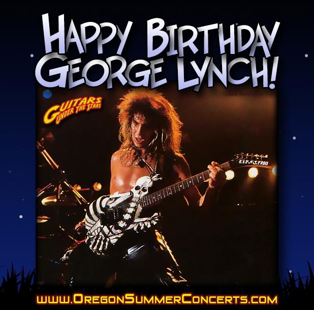 Happy Birthday, George Lynch!
George rocks!!! 