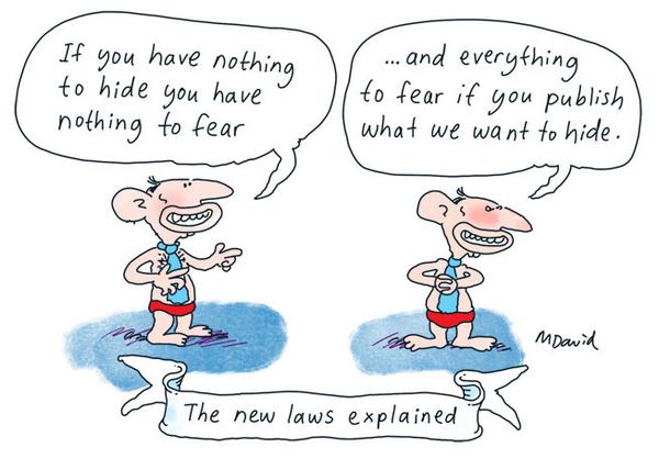 mdavidcartoons's tweet photo. Abbott explains the new laws. #auspol http://t.co/OYHu0RDUCe
