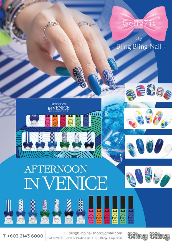 BbNailshop's tweet photo. Relax and have some nail art  - Limited Edition set by Gellyfit "Afternoon in Venice" #prettynails #nailart #nails http://t.co/ModT7LLdZP