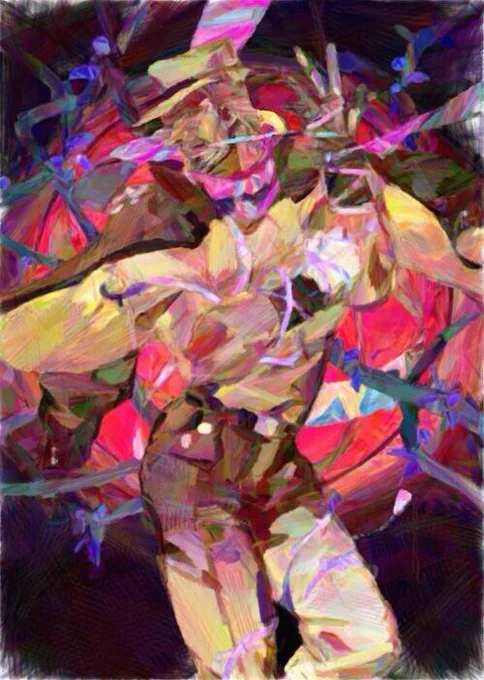 ArtomatonというAPPだ。油画系フィルターある。実に恐ろしい。並べて見ると本当に……この世界でイラストレーターの立場はもう…… 