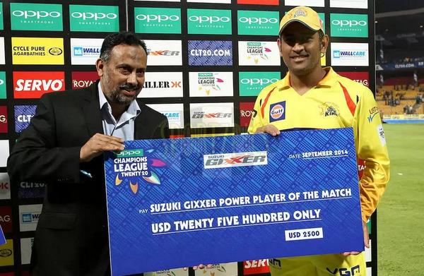 fc_msdhoni's tweet photo. #whistlepodu @msdhoni was the Power Player of the #CSKvPS Match with 4 SIXEes #TeamMsd .
Expand http://t.co/KcczWL8jx8