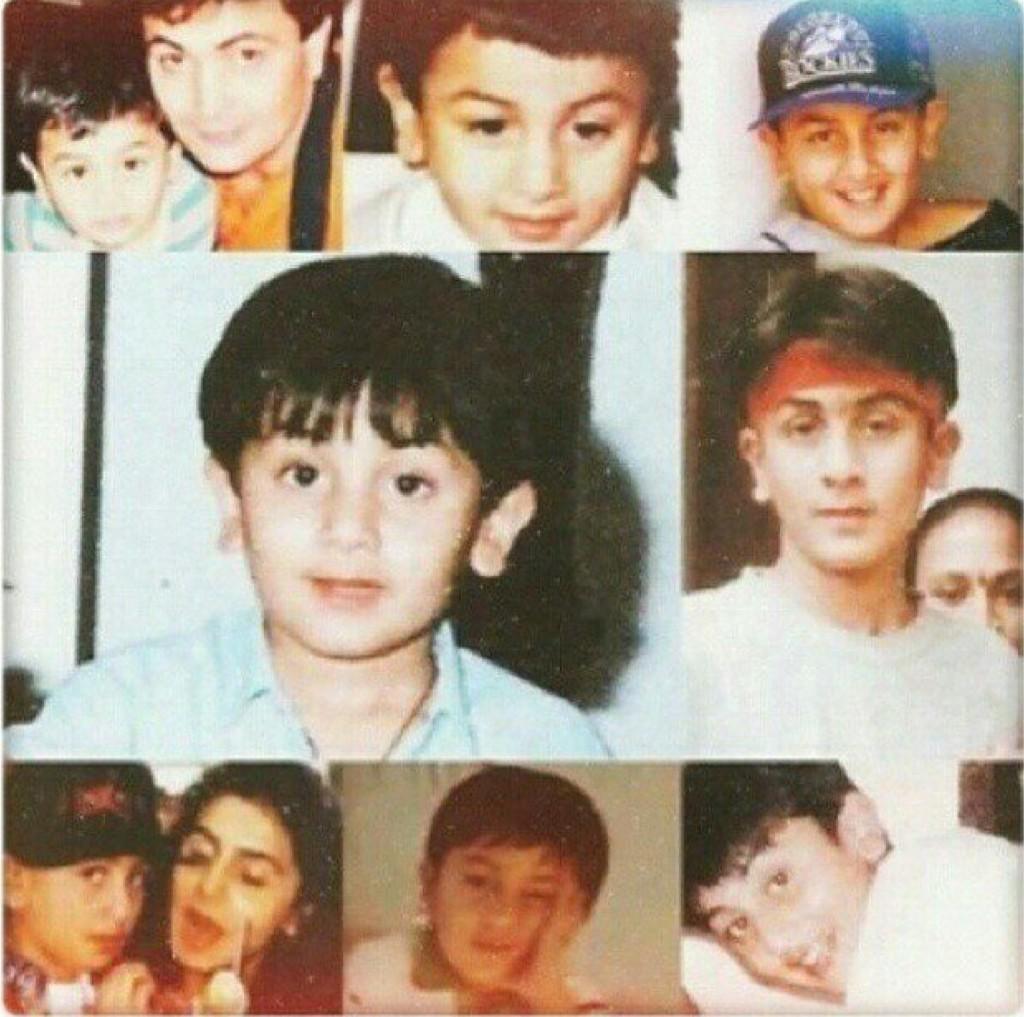  - Ranbir Kapoors childhood pictures. Happy Birthday Ranbir Kapoor 