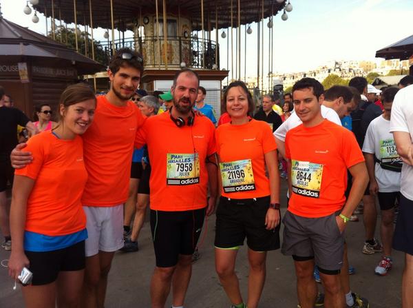 wavestone_'s tweet photo. Le Klub Running prêt pour le #ParisVersailles http://t.co/Bn99f811Qd