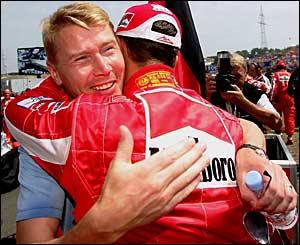 I wish you a very happy birthday, Mika Hakkinen! :) 