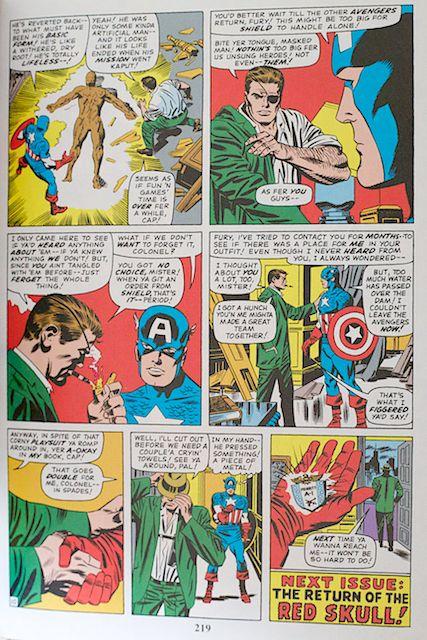 nostalgic_uni's tweet photo. When Nick Fury and Captain America Met! #marvel #comics #CaptainAmerica http://t.co/TZnStORExN