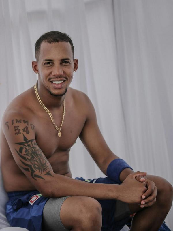 mipaltan's tweet photo. .@54simmo- Our tattoo man from Caribbean! http://t.co/CLbOaKDB43