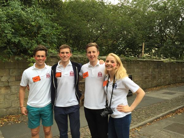 durhamcastle's tweet photo. Our freps are waiting to welcome our new Freshers! #welcome #Castle #DUfreshers http://t.co/YDrSoml3Mn