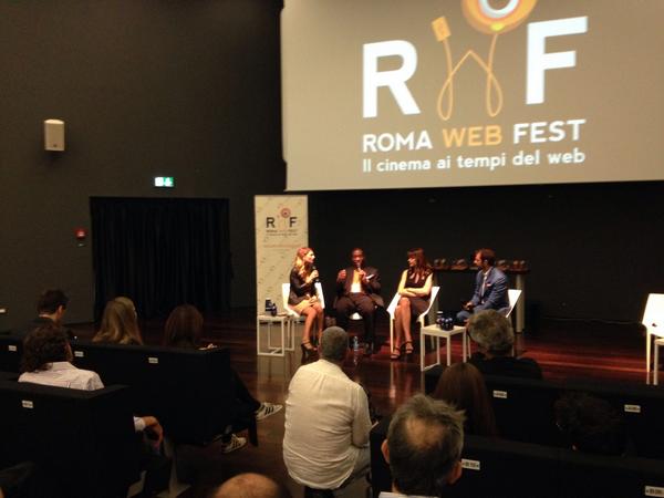RomaWebFest's tweet photo. Web Serie e palcoscenico internazionale con direttori artistici e filmmaker stranieri ora al #RWF2014 al @Museo_MAXXI http://t.co/br6mq0jeWN