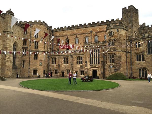 durhamcastle's tweet photo. A very warm welcome to all our Freshers! #castle #freshers #DUfreshers http://t.co/fXWPAIzvwP