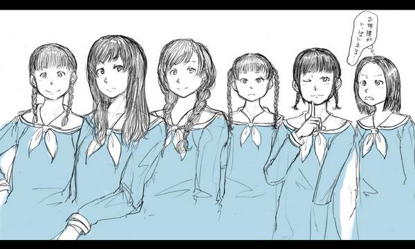 禁断の黄薔薇以外全員三つ編み 