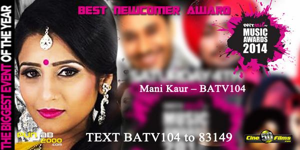 Get voting @manikaurartist <a href="/BritAsiaTV/">BritAsia TV</a> txt BATV104 to 83149 <a href="/DjSarj/">Dj Sarj</a>  <a href="/1JayStatus/">Jay Status</a>