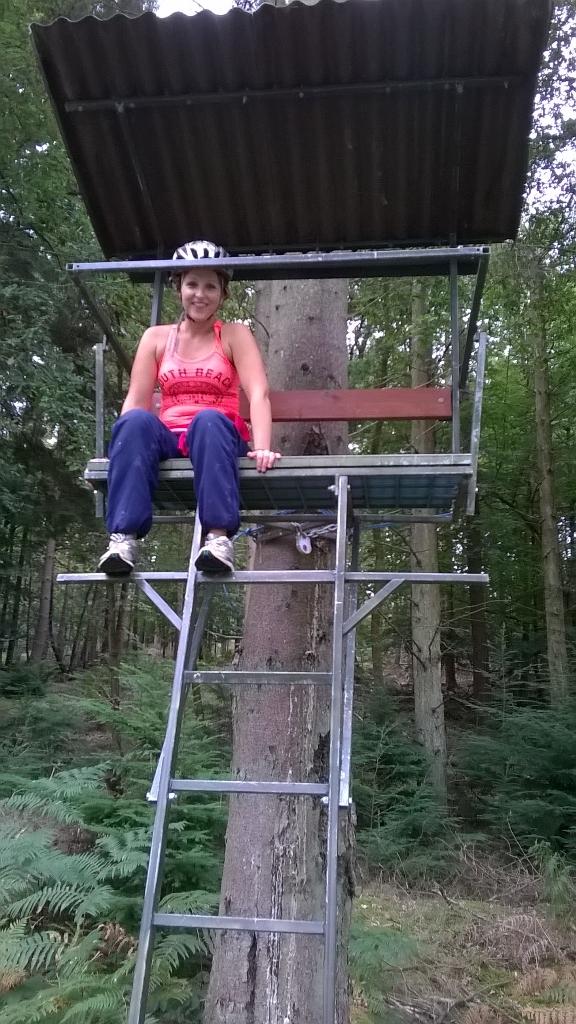 RootedMtb's tweet photo. Found this random seat in Roosthole Woods yesterday. Any ideas what it's for? http://t.co/28b8dSslvW