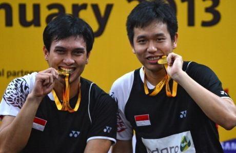Selamat utk Ahsan/Hendra yg mempersembahkan emas kedua untuk Indonesia di Asian Games lewat nomer ganda putra.