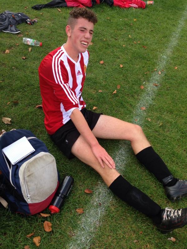ctkrovers's tweet photo. @DanHarnetts close to tears after putting his body on the line for CTK #PUDH #PUCTK http://t.co/sAhuDQW2kw