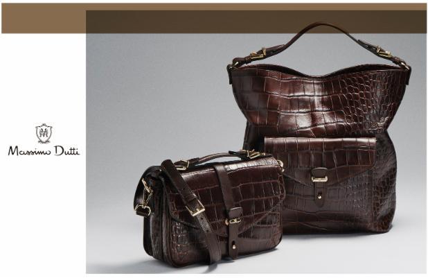 Massimo dutti croc outlet bag