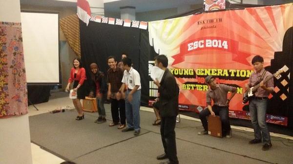 Young blood, young generation, foooooooor better nation! Yeah!! #ESC2014