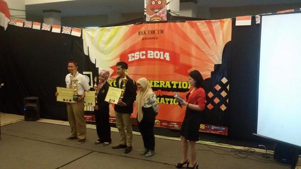 The winners of #ShortMovieESC2014 CONGRATULATION!!!!