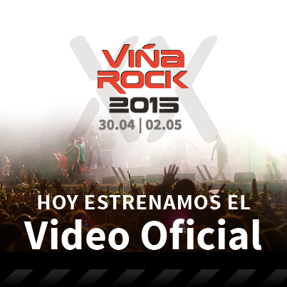 VinaRockOficial's tweet photo. Hoy a las 19:00h estreno del Vídeo Oficial. ¿Estáis preparados? http://t.co/iBbksnGmtA